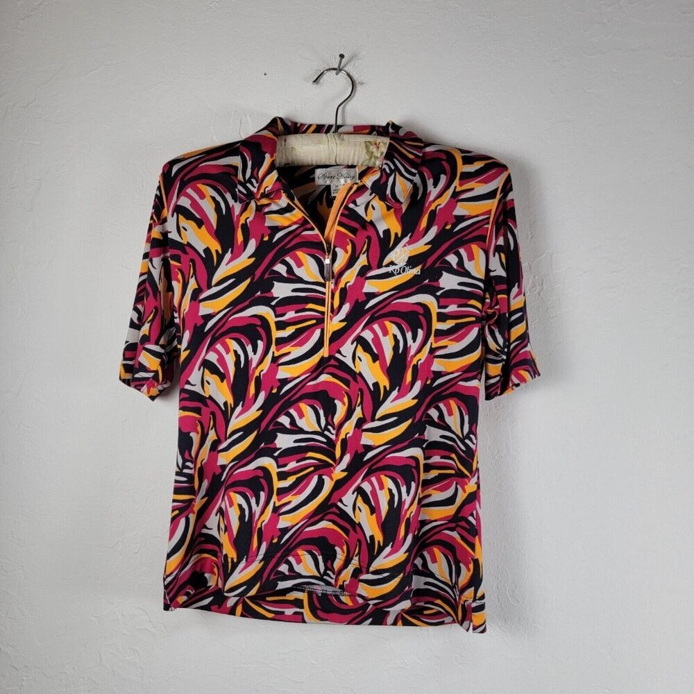 Sport Haley Womens Golf Shirt Ko Olina Golf Course Hawaii Multi-Colored Medium